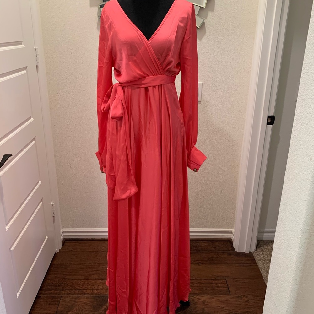 Maternity Satin Dress